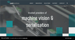 Desktop Screenshot of crestsolutions.ie